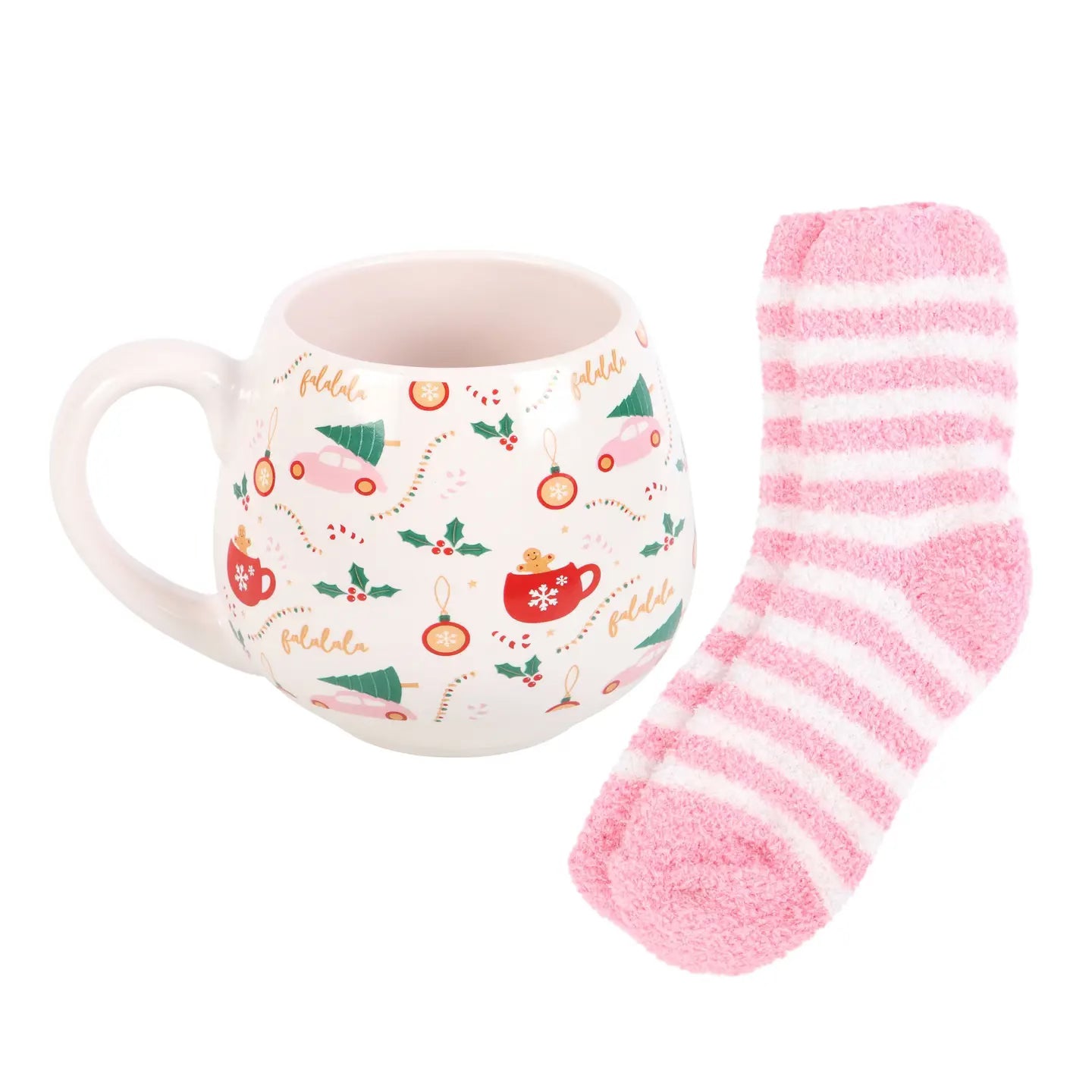 Mug avec chaussettes